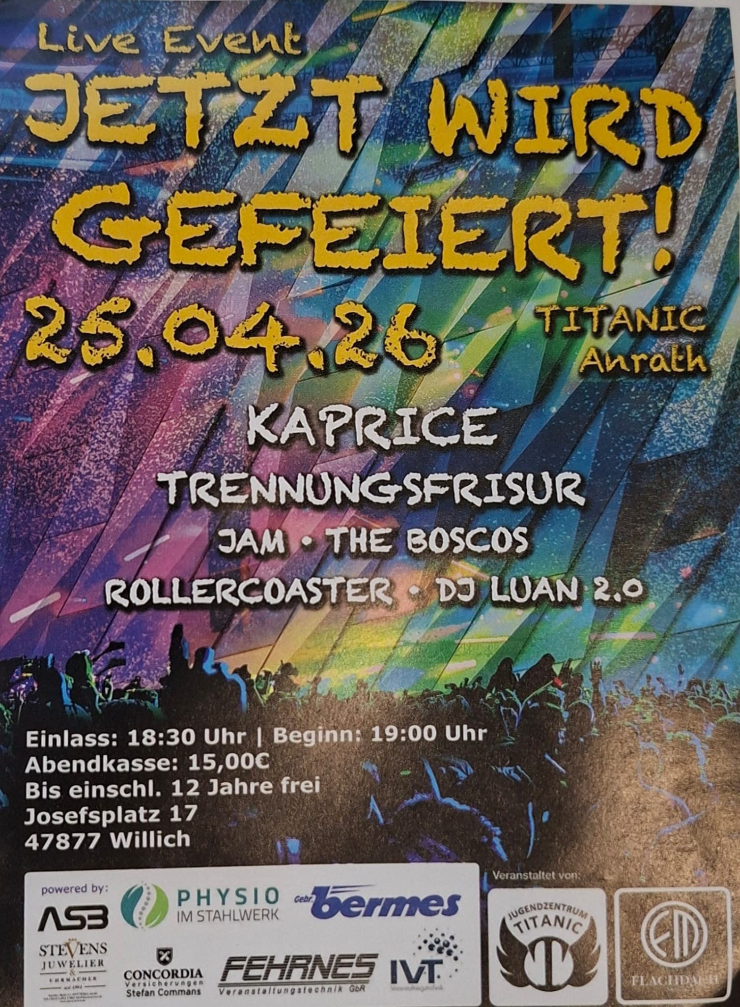 Jetzt wird gefeiert (c) TITANIC